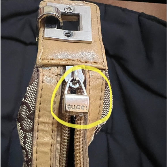 Authentic Gucci Monogram Shoulder Bag - Picture 7 of 8
